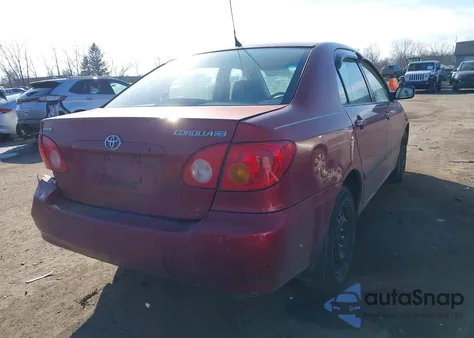 2004 Toyota Corolla Ce z USA, uszkodzony, nr VIN 2T1BR32E54C238415